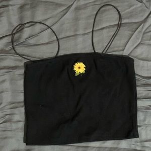 Forever 21 Spaghetti Strap Crop Top